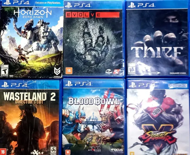 Jogos de PS4 (40$ cada)