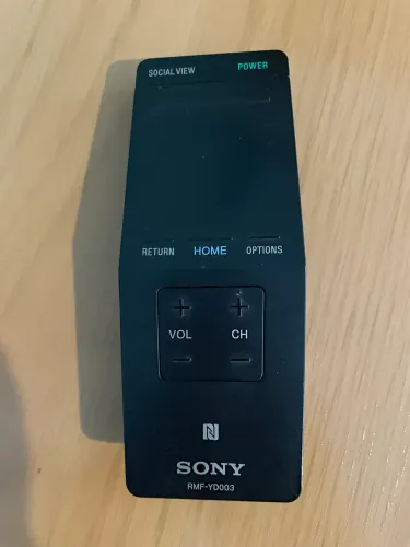Controle remoto touchpad one flick Sony