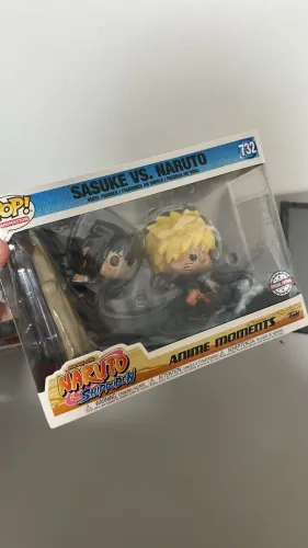 Funko original Naruto vs Sasuke 732 raro, em perfeito estado