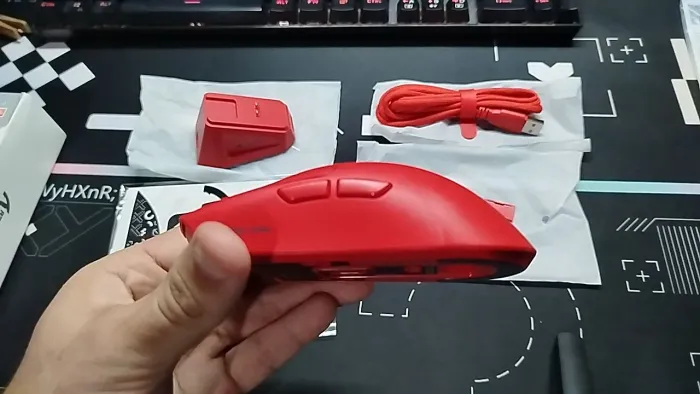 Attack Shark X11 vermelho