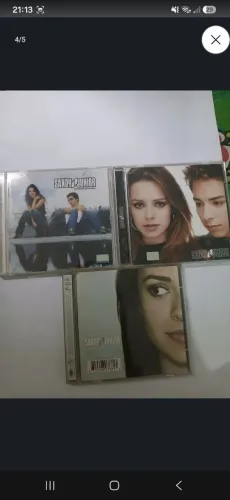 Cds Sandy e Júnior versões antigas