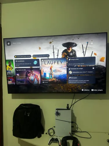Kit PS5 Slim + TV Samsung 60? 4K - R$ 5.900