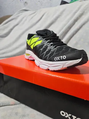 Tênis Oxto Planet Shoes Asteroide Unissex Esportivo- Preto+Amarelo
