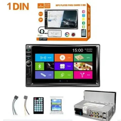 Mp5 player para carro 1 din