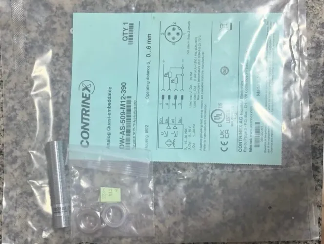SENSOR INDUTIVO ANALÓGICO M12