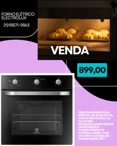 Forno elétrico Electrolux
