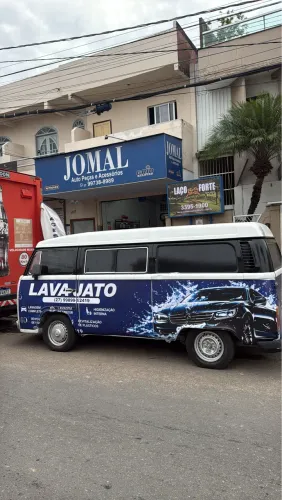 Passo loja de acessórios + kombi Lavajato 