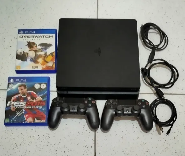 Ps4 slim 1 terá