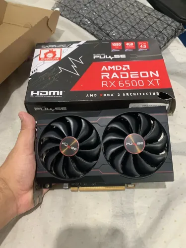 Placa de vídeo - Radeon RX 6500 XT 4GB