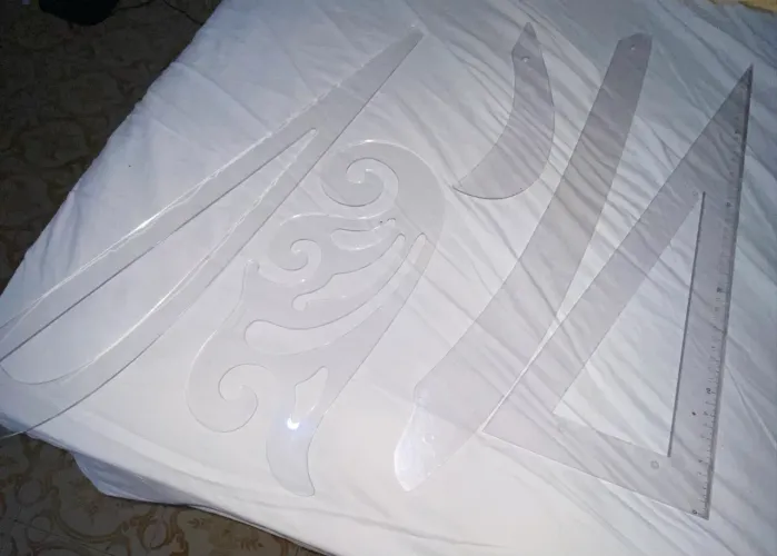 Kit de Réguas para modelagem