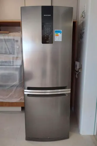 Geladeira Brastemp Inverse Frost Free BRE57AK - 443 Litros - Inox