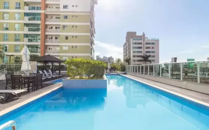 Ed. ALOHA, vista mar, Praia Brava, mobiliado, home club, 2 dormitórios