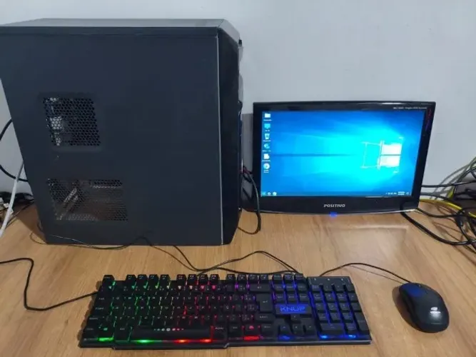 PC completo AMD A6 / 2Gb / hd160Gb / Monitor 15Pol