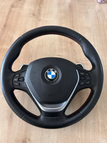 Volante BMW completo com airbag e paddleshift