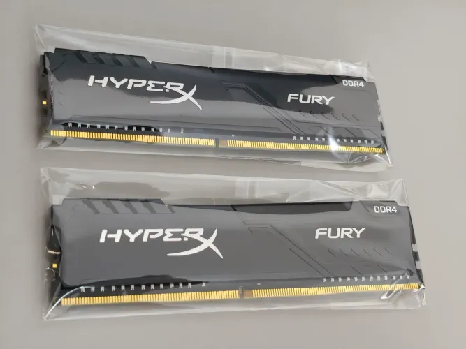 Memória DDR4 2x8gb 16gb 2666mhz Hyperx Fury Original