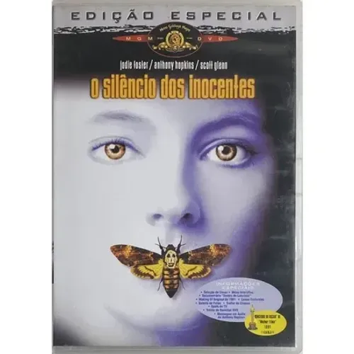 O Silêncio dos Inocentes - Edição Especial - DVD Original