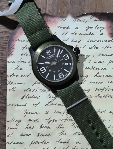 Relogio Victor Inox Verde Militar - Original - Novo!