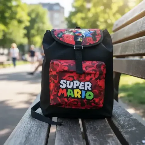 Mochila emborrachado Super Mario 