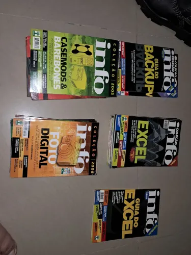 Coleção Informações Exame - cada uma por 10 reais