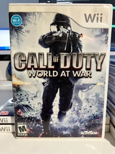 Jogo Call of Duty World at War - Wii