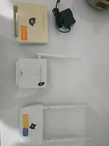 Lote 3 Modems Roteadores Oi Velox (ZTE / Zyxel / Sagemcom) + Filtros de Linha