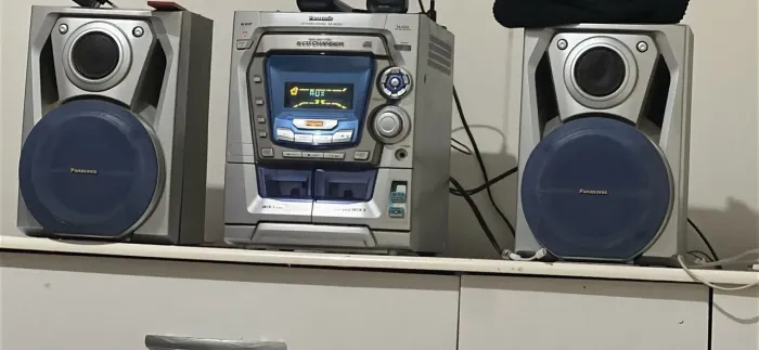 Aparelho De Som Panasonic Sa Ak 200
