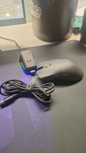 Mouse gamer Attack Shark X11 com dock