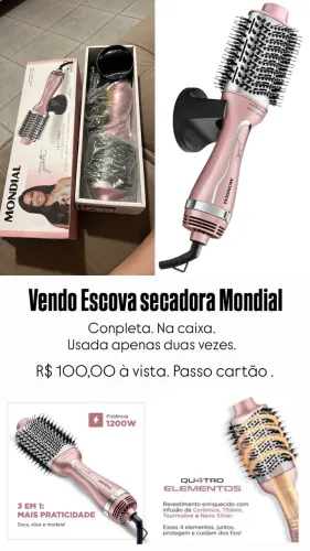 Escova secadora Mondial Nova