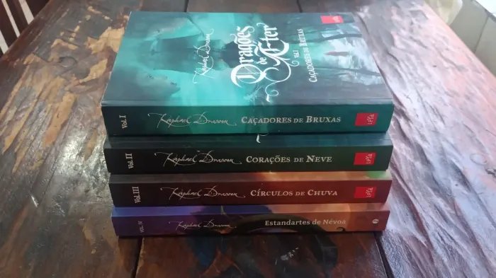Coleção Dragões de Éter - 4 Livros - Raphael Draccon