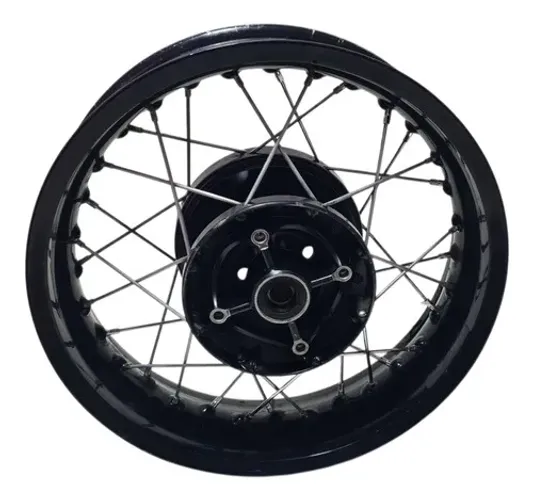 Roda Traseira Triumph Bonneville T100 18/24 Detalhes 60458 Preto