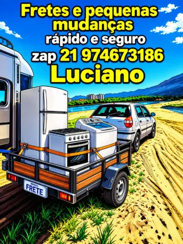 Fretes e mudanças, zap *