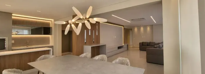Apartamento mobiliado à venda, com 3 suítes, 177m2, Edifício Horizonte Flamboyant, Jardim 