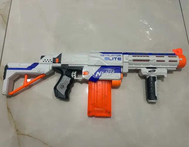 Nerf brinquedo desmontável