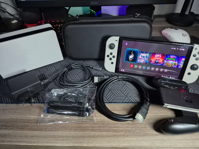 Nintendo switch Oled DESBLOQ. 256 (Sou de Santos)!!