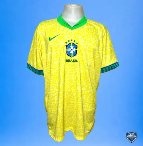Camisa Brasil Oficial I Nike 2024/2025 3G