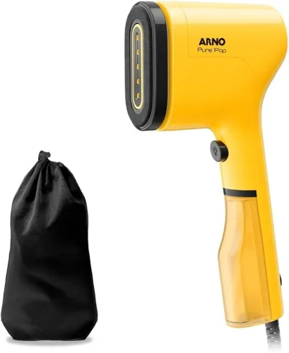 Vaporizador Arno Pure Pop Amarelo Higieniza 1100W Portátil HS26 220V - Novo com garantia