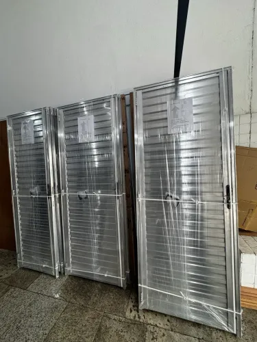 PORTA DE ALUMÍNIO 60CM, 70CM OU 80CM - DIRETO DA FÁBRICA