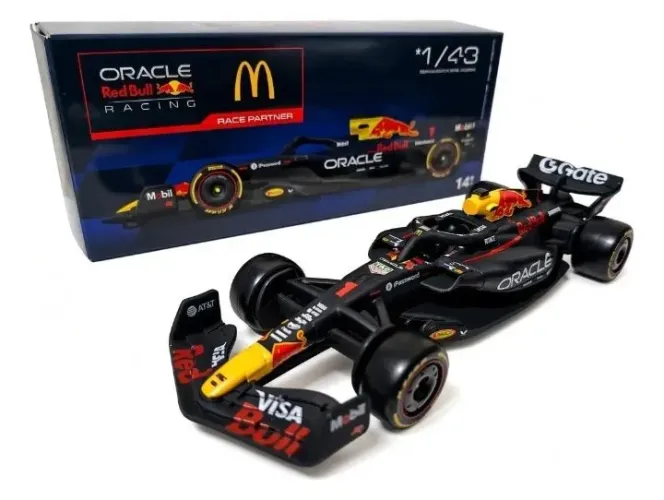Miniatura Carro F1 Red Bull McDonald's 1/43