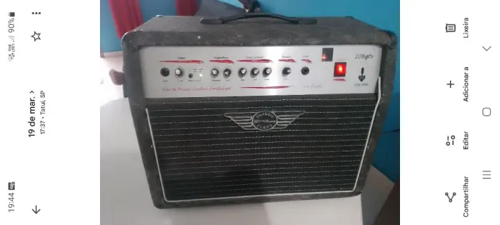 Amplificador guitarra pre valvulado