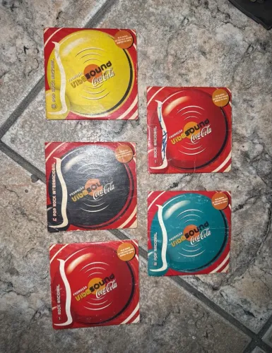mini CDs Coca Cola