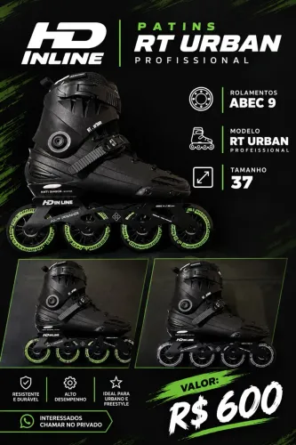 Patins Profissional HD Inline