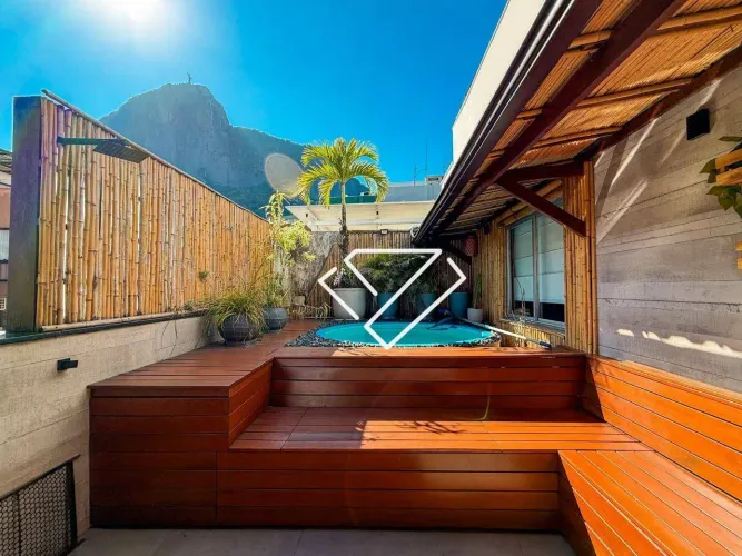 Cobertura com 3 dormitórios à venda, 138 m² por R$ 2.625.000,00 - Humaitá - Rio de Janeiro