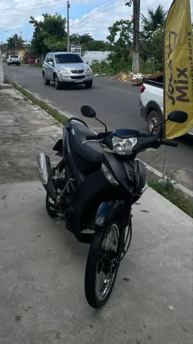 Yamaha Crypton 115 2014 Preta - Moto Extra, Pronta para Rodar
