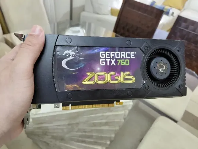 Placa de Vídeo Nvidia GeForce Gtx 760 2gb Gddr5 256bits - 100%