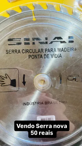 Serra circular grande nova 