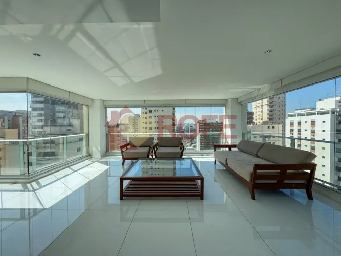 Apartamento Alto Padrão Mobiliado à Venda no Campo Belo | 442 m² | 4 Suítes | 6 Vagas