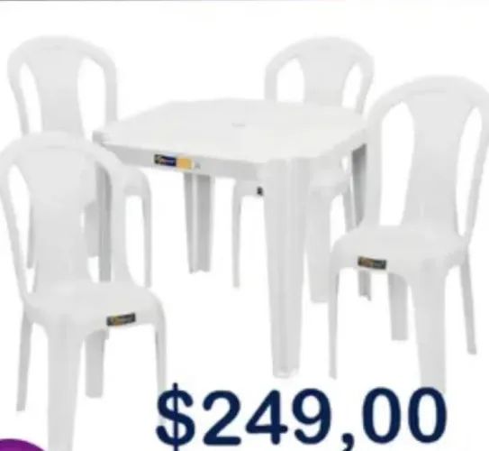 Mesa de plástico 