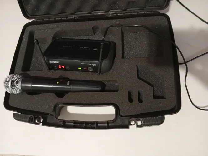 Microfone sem fio shure original pgx4