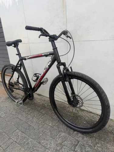 Bicicleta aro 26 alumínio sem marcha revisada com nota