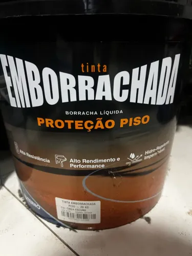 Tinta emborrachada piso 20kg